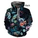 thumbnail image 4 of Sudadera con capucha con estampado 3D de flores para hombres y mujeres, sudadera informal de manga larga con estampado de plantas coloridas, sudadera holgada estilo Harajuku, 4 of 5
