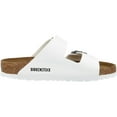 thumbnail image 4 of BIRKENSTOCK Unisex Slides, White, 7 US Women, 4 of 6