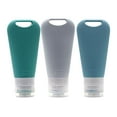 thumbnail image 1 of Juego de Botellas de viaje de silicona jinwen 90 ml Recargables Flexibles 3 piezas, 1 of 8