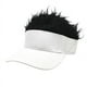 thumbnail image 1 of Zhuge Gorra de béisbol ajustable con visera y sombrero para el sol novedoso (blanco y negro), 1 of 4