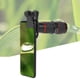 thumbnail image 3 of Lente De Cámara De Teléfono, Lente Macro Para Teléfono, Lente De Teleobjetivo De Zoom De Enfoque De 20x Largo Con Clip Para Tableta De Teléfono Inteligente PC Negro, 3 of 7