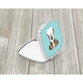 thumbnail image 2 of Carolines Treasures BB1140SCM Checkerboard Blue Jack Russell Terrier Compact Mirror BB1140SCM  multicolor, 2 of 4