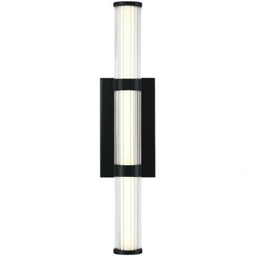 47124-028-Eurofase Lighting-Fayton - 23.4W 1 LED Wall Sconce-21 Inches Tall and 4 Inches Wide-Black Finish