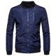 thumbnail image 1 of Hombres Casual Slim Fit Delgado Sólido Ligero Outwear Sportswear Chaqueta Abrigo Pompotops  oipoqjl11481, 1 of 9