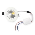 thumbnail image 1 of COB Aluminio LED Luz de Techo Empotrable Downlight Decoración Interior Lámpara Apertura Agujero 69mm5W 110V Blanco Frío, 1 of 12