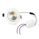 thumbnail image 1 of COB Aluminio LED Luz de Techo Empotrable Downlight Decoración Interior Lámpara Apertura Agujero 69mm5W 110V Blanco Cálido, 1 of 5