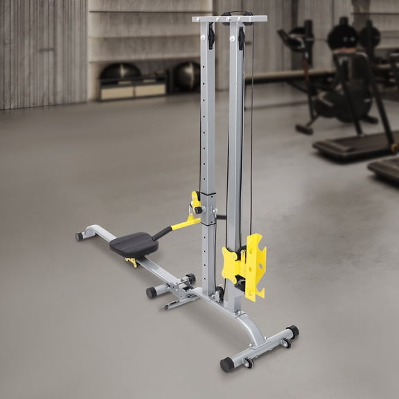 Multifunctional Fitness Rack Heavy Duty Strength Training Fitness Equipment 64.3*15.7*80.7in