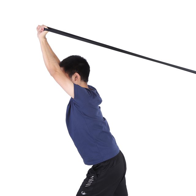 Bandes D\'entraînement Physique Extensibles en Latex, Matériau Élastique, Forte Résilience, Adapté aux Athlètes, Taille Compacte, Léger