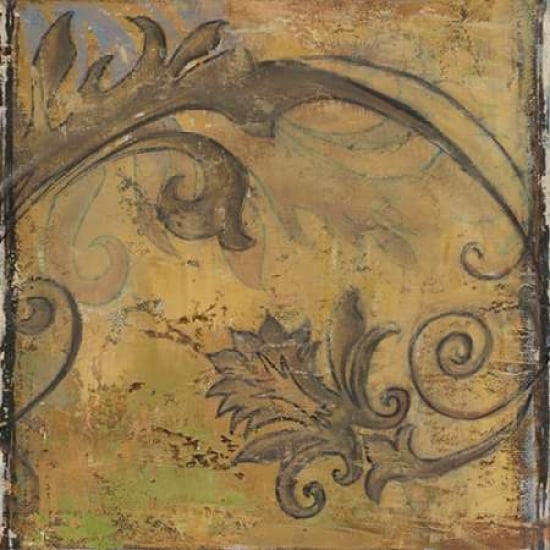 Moroccan Square II Canvas Art - Patricia Pinto ()