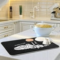 thumbnail image 6 of SKYSONIC Absorbent Dish Drying Mat Coloring Vehicle Cartoon Kitchen Counter Mat Protector,Reversible,Medium 18 x 16 Inches, 6 of 7