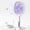 White, variant on 2-in-1 Electric Fly Swatter with Mesh, USB Rechargeable Bug Zapper Racket, Electric Mosquito Swatter for Home Bedroom Indoor & Outdoor