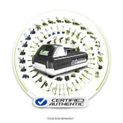 Restored Snow Joe 24VBAT-LTW IONMAX 24-Volt 1.3-Ah Lithium-ION Battery Universal for all JOE Brands IONMAX Devices Battery Management System 3-Stage LED Display (Refurbished)