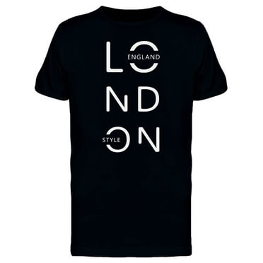 London Style T-Shirt Men -Image by Shutterstock, Male x-Large