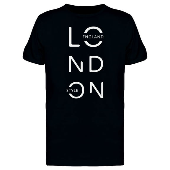 London Style T-Shirt Men -Image by Shutterstock, Male Medium