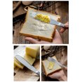 thumbnail image 4 of Stainless Steel Butter Knife 3-In-1 Sharp Bright Finish Spreader for Cutting Cheese Beef Tallow Cake, 4 of 8
