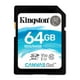 Kingston 64GB SDXC Canvas Go 90R 45W CL – image 2 sur 2