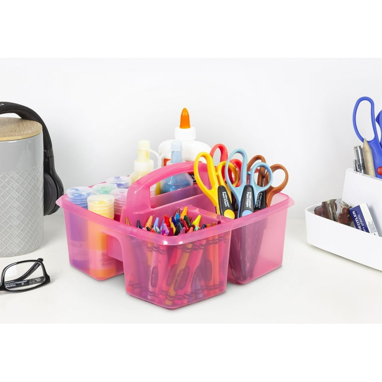 Pen+Gear Plastic Caddy, Craft and Hobby Organizer - The Stationery