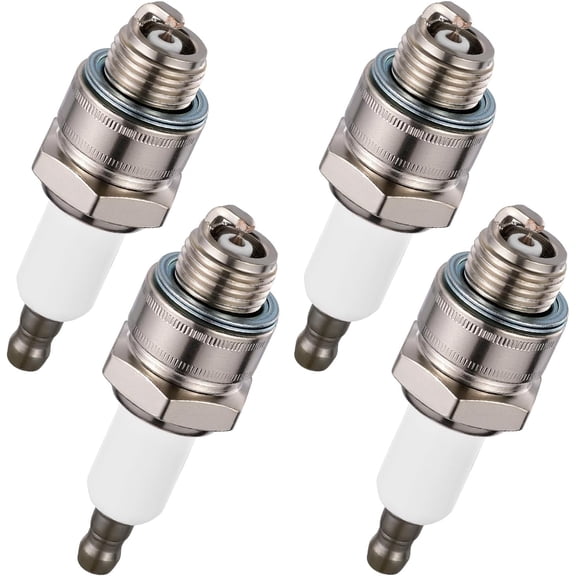 BDFHYK RJ19HX Iridium Spark Plugs Compatible with small engines, Engine Replacement for 973, Set of 4