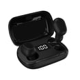 thumbnail image 1 of Auriculares intrauditivos Bluetooth con pantalla digital L21 Auriculares estéreo universales binaurales 5.0, 1 of 3