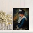 thumbnail image 2 of Qisvanset 12x16 Inch Giant Black Dog Silhouette Gothic Canvas Print Wall Art, 2 of 5