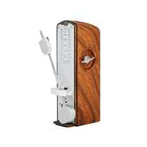 Piano Mechanical Metronome Electronic Retro Metronome for Universal Piano Guitar Violin Musical Light Wood Color