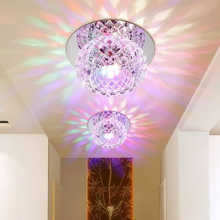 - Modern Crystal 5W LED Ceiling Light Fixture Pendant Lamp Lighting Chandelier