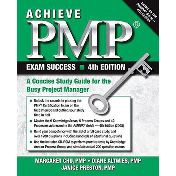 Pre-Owned Achieve PMP Exam Success, 4th Edition: A Concise Study Guide for the Busy Project Manager (Paperback) 1604270187 9781604270181
