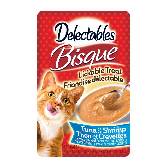 Hartz Delectables Bisque Lickable Wet CAT Treats