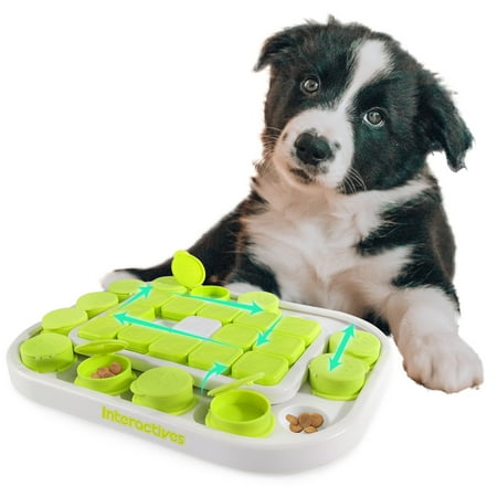 All For Paws 3-Level Interactive Dog Puzzle Toy & Slow Treat Feeder for IQ Training & Mental Stimulation - Advanced