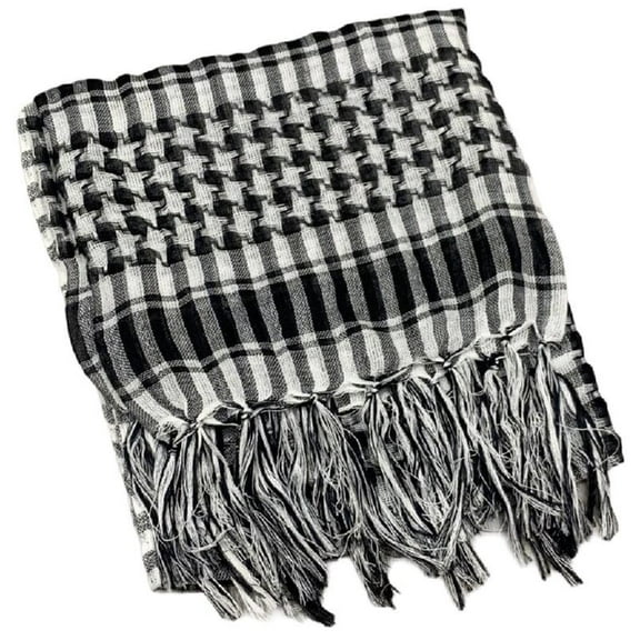 Ethnic Arab Shemagh Scarf Arabian Prayer Scarf Desert Shawl Headscarf