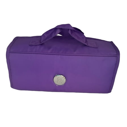 Joy Mangano Large Better Beauty Case Roll-up Organizer  ~  Purple
