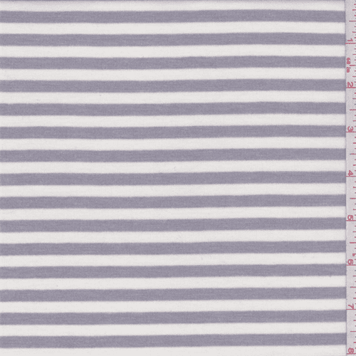 striped jersey knit fabric by the yard