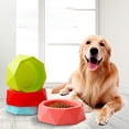 thumbnail image 3 of Cuenco para mascotas, cuenco para gatos, cuenco para beber de gran diámetro de color caramelo, cuenco para comida para perros MFZFUKR CPB-DE-SSW2354-2, 3 of 5