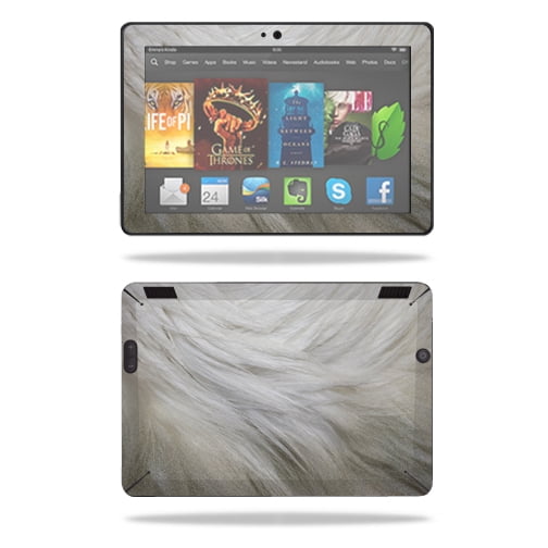 Skin Decal Wrap for Amazon Kindle Fire HDX 7" Tablet (2013) Chrome