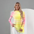 thumbnail image 6 of Long Sleeve Shirts For Women T-Shirts Crew Neck Daily Casual Tie Dye Shirt Basic Tee Loose Fit Lightweight Blouses Funny Tshirts Tops Yellow L, 6 of 6