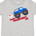 thumbnail image 4 of Inktastic Happy Valentine's Day-monster Truck Boys or Girls Toddler T-Shirt, 4 of 5