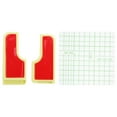 thumbnail image 2 of Seam Guide, Plastic Material Sewing Guide 1 Set Stable Reliable Red Color  for Sewing Machines for Linear Positioning, 2 of 7