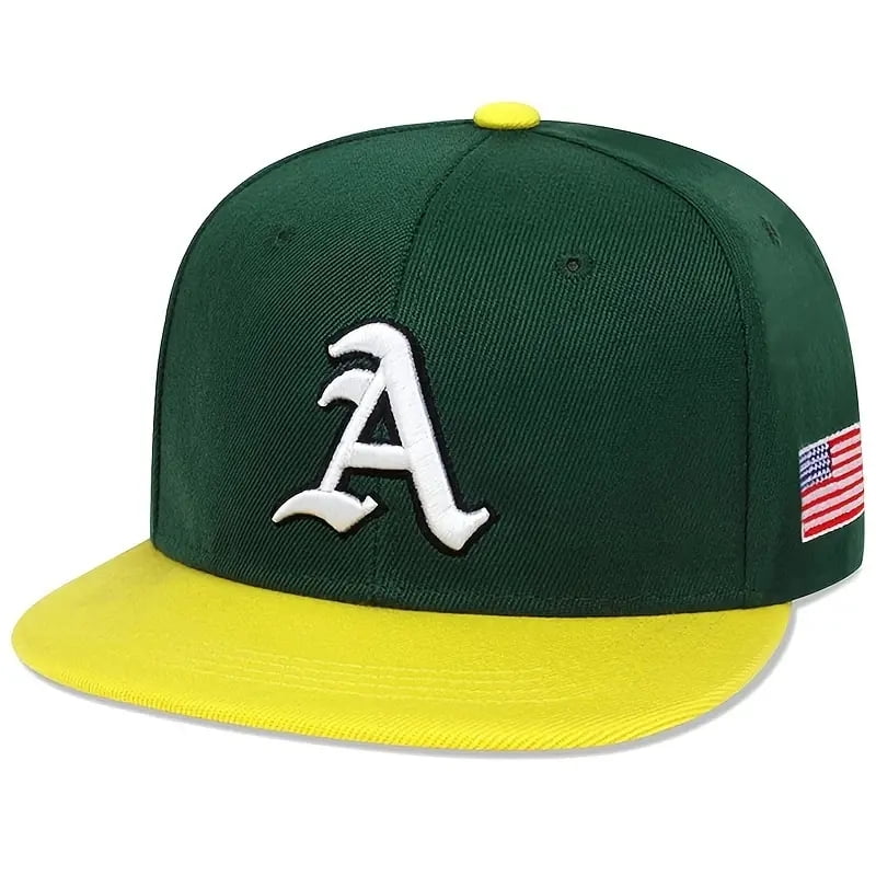 Baseball cap with letter a sale
