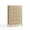 Wood color, variant on TEQIN Fluted Dresser For Bedroom With 5 Drawers, 26.5'' Modern Tall Dressers For Bedroom, Mid Century Chests Of Drawers With Gold Handle Modern Storage Organizer For Bedroom, Hallway