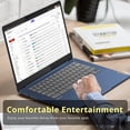 thumbnail image 6 of Lenovo IdeaPad Slim 3 Chromebook, 14″ FHD IPS Anti-GlareTouchscreen, MediaTek Kompanio 520, 4GB LPDDR4X, 224GB Storage(64GB eMMC+160GB Docking Station Set), Webcam, WiFi 6, Chrome OS, Blue, 6 of 7