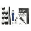 Wahl Mini Pro Touch Up Corded Trimmer Kit, Men or Women, 12pc, Blue - 9307
