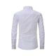 thumbnail image 4 of Blusa y camisa de manga larga con cuello vuelto para hombre, informal, con botones, de lino y algodón, a la moda., 4 of 4