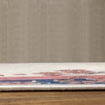thumbnail image 3 of Japanese Turkish Area Rug, Romantic Sakura Blooms Flowers Petals Spring Wind Eastern Nature Theme, Soft Carpet for Living Room Decor with Distressed Look, 2.6' x 5', Pastel Pink, by Ambesonne, 3 of 4