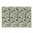 thumbnail image 1 of Animal Cutting Board, Cartoon Drawing Style Animals Pigeons Sheep Pig Farmland Inhabitants, Decorative Tempered Glass Cutting and Serving Board, Small Size, Multicolor, by Ambesonne, 1 of 1