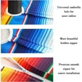 thumbnail image 2 of Waterproof Outdoor Tablecloth with Umbrella Hole for Rectangle Table 60x84inch Mexican Stripes Patio Table Cloth with Zipper, 2 of 5