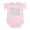 Petal Pink, variant on CafePress - Rack O' Bicycles Body Suit - Baby Light Bodysuit, Size Newborn - 24 Months