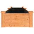 thumbnail image 5 of vidaXL Garden Raised Bed with Liner Brown 94.5"x17.7"x9.8" Solid Wood Fir, 5 of 7