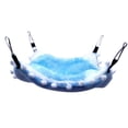 thumbnail image 4 of Hanging Two Layers Design, Small Animal Cage Bed for Squirrel Guinea- Chinchilla Hammock Mattenauflage Hamster Ferret - 3 Colors Optional Blue-S, 4 of 8