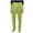 Green, variant on LUOGENLI Female Casual Pants Women's Solid Color Autumn and Winter Casual Pants with Thick Velvet and Elastic Waist Bag and Leg Pants Womens Casual Pants 36X29 Stretch Green M