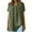 Style1-Army Green linen shirt women, variant on Mceream Cotton Linen Shirts for Women Loose Fit Button Down Summer Loose Fit Short Sleeve V Neck Tops Dressy Casual Oversized Tshirts Comfort Work Tops Plus Size Camisa De Algodon Para Mujer Purple L